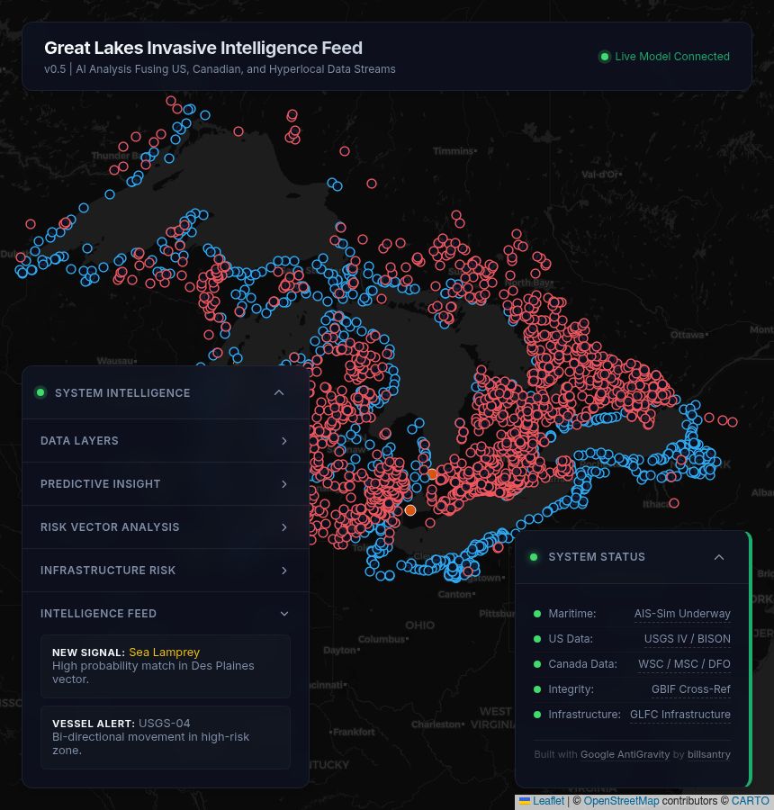 Invasive Species Intelligence screenshot